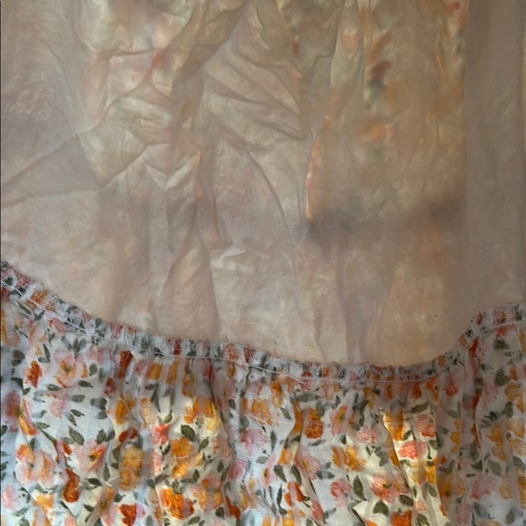 Floral Ruffle Mini Skirt - Picture 4 of 4